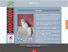 Tablet Screenshot of kittylicious.net